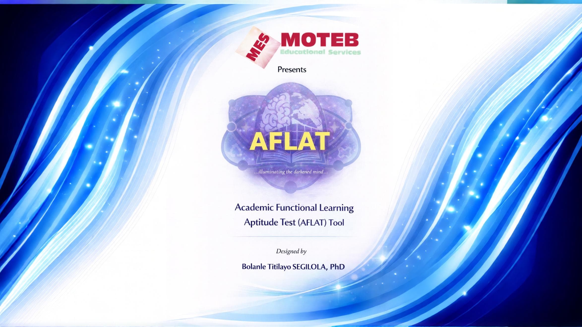 AFLAT Academic Functional Learning Aptitude Test